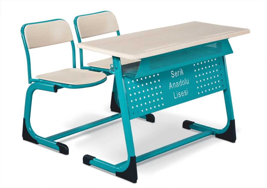 ÇİFT KİŞİLİK WERZALİT OKUL SIRASI