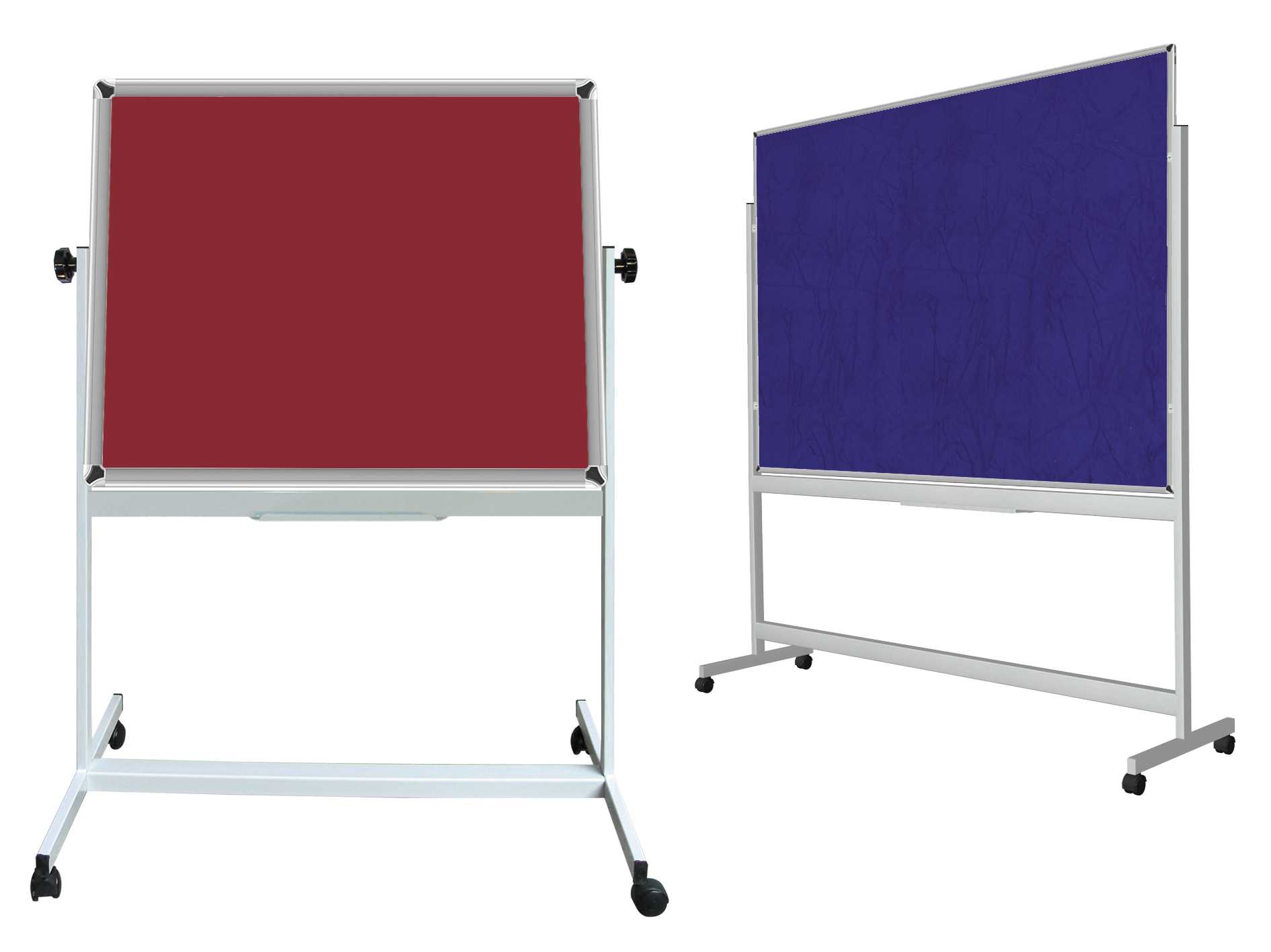 Mobil Ayaklı Tek Taraflı Kumaş Pano